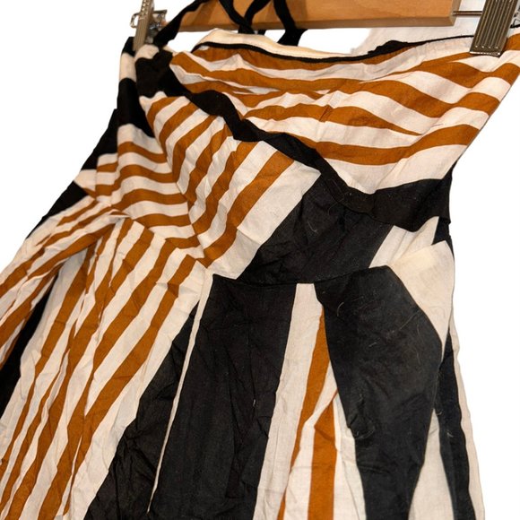 Anthropologie Moulinette Soeurs vetements Womens halter dress mocha blac… - Picture 4 of 6